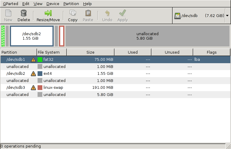 -dev-sdb - GParted_001